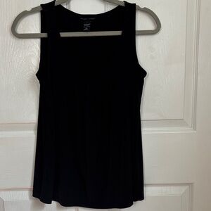 New York & Company Lightweight Black Tank Top Blouse Size Medium layering piece